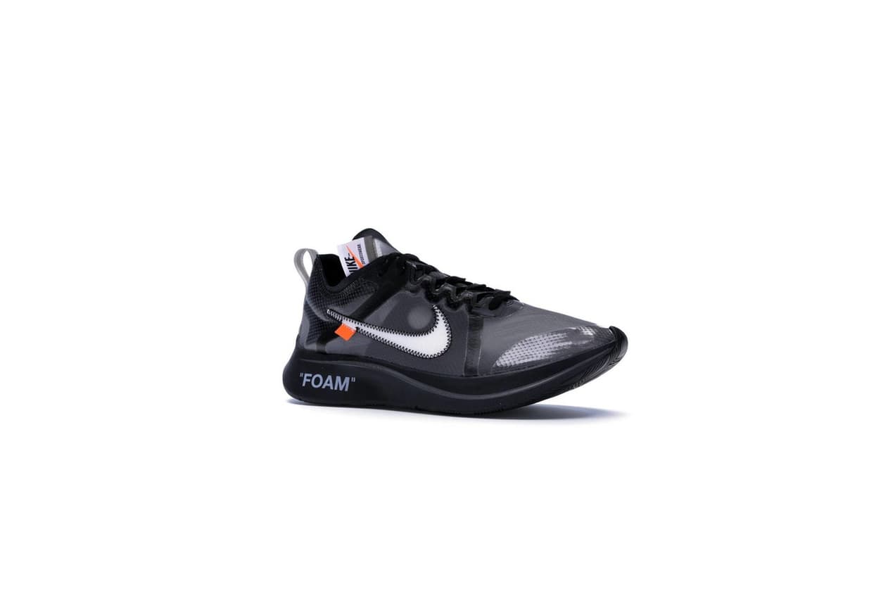 Producto Nike Zoom Fly Off-White Black Silver