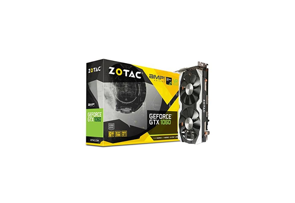 Electronic Zotac ZT-P10600B-10M NVIDIA GeForce GTX 1060 6GB - Tarjeta gráfica