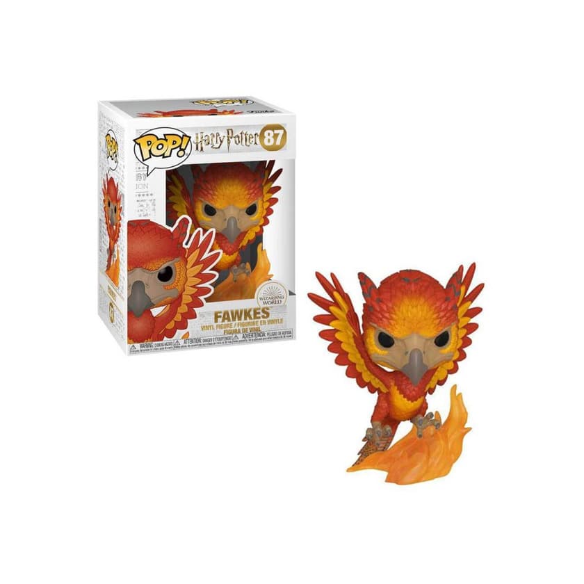 Game Funko- Pop Figura de Vinilo: Harry Potter S7-Fawkes Coleccionable, Multicolor