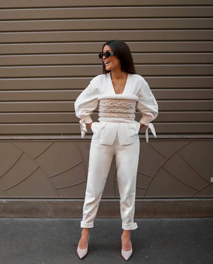 Moda White trousers