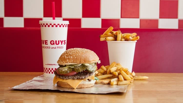 Restaurants Five Guys UK