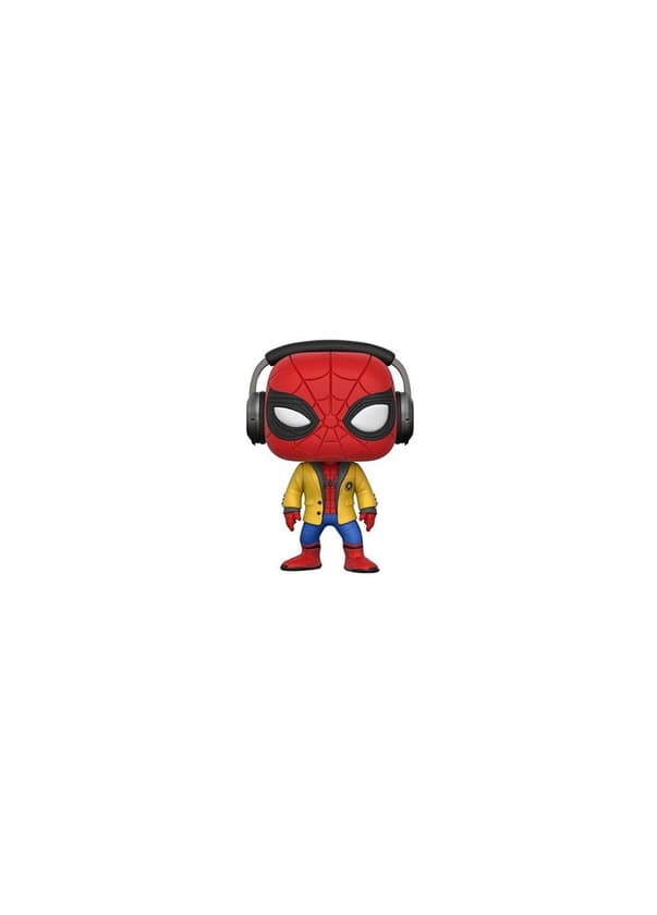 Game Marvel-21660 Figura de Vinilo Spider-Man with Headphones Funko 21660