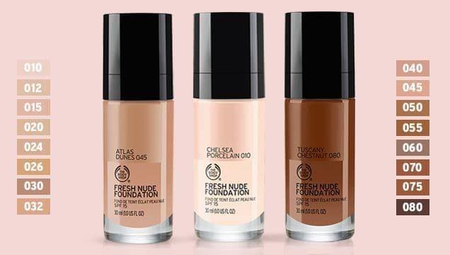 Producto Body Shop Fresh Nude Foundation 