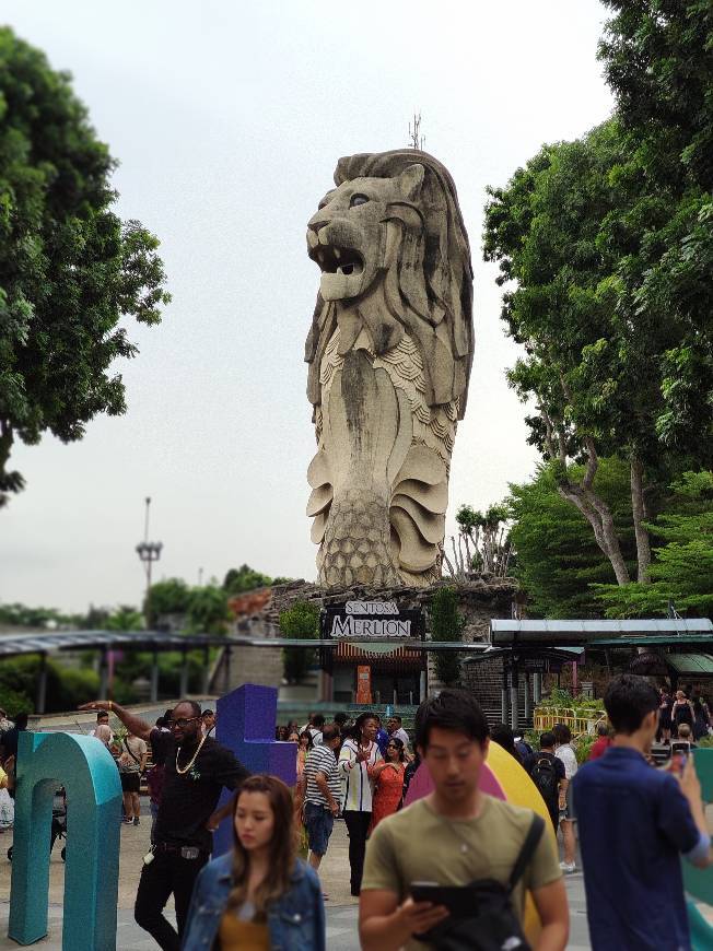 Lugar Merlion Station