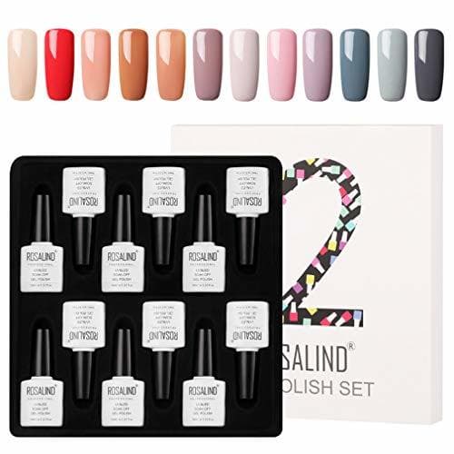 Belleza ROSALIND gel esmalte de uñas kit de barniz gel semi-permanente de uv