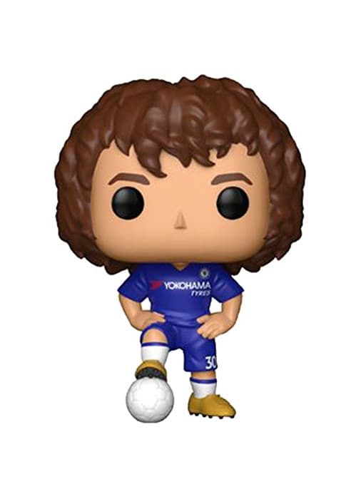 Juego Funko- EPL: Chelsea: David Luiz Figurilla, Multicolor