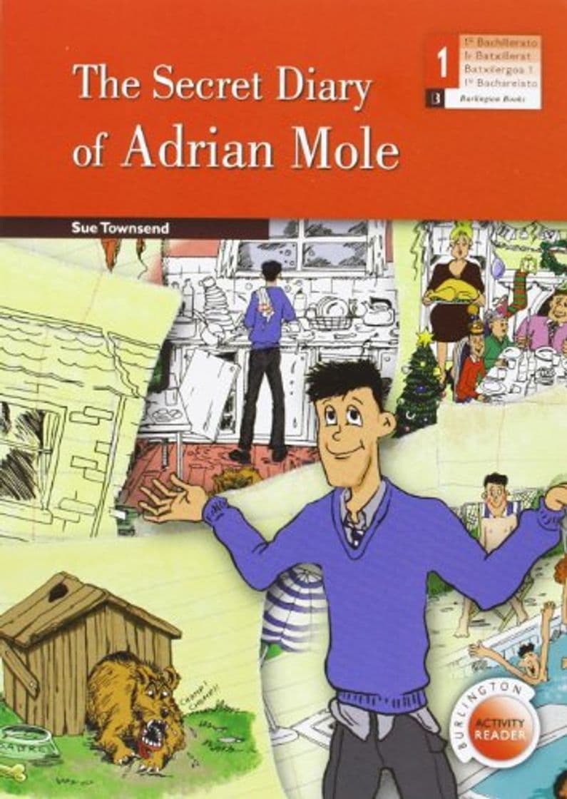 Libro Secret Diary Of Adrian Mole The 1 Bachillerato