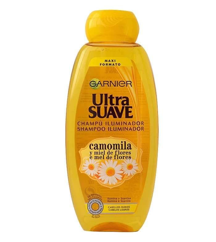 Fashion Garnier Champú Ultra Suave Camomila 400 ml - Pack de 4 ...