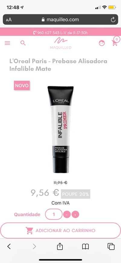 Product Primer L’Oréal