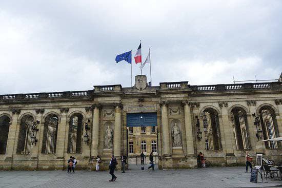 Place City Hall of Bordeaux