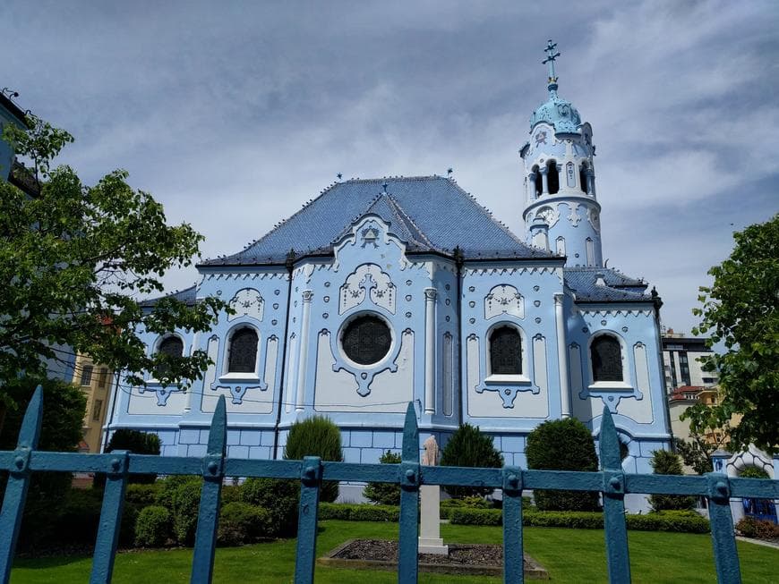 Lugar Blue Church - St. Elizabeth Church