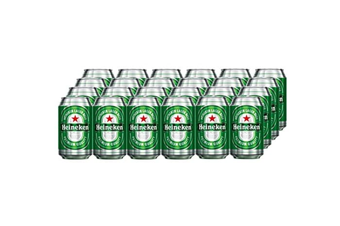 Producto Heineken Cerveza - Caja de 24 Latas x 330 ml - Total