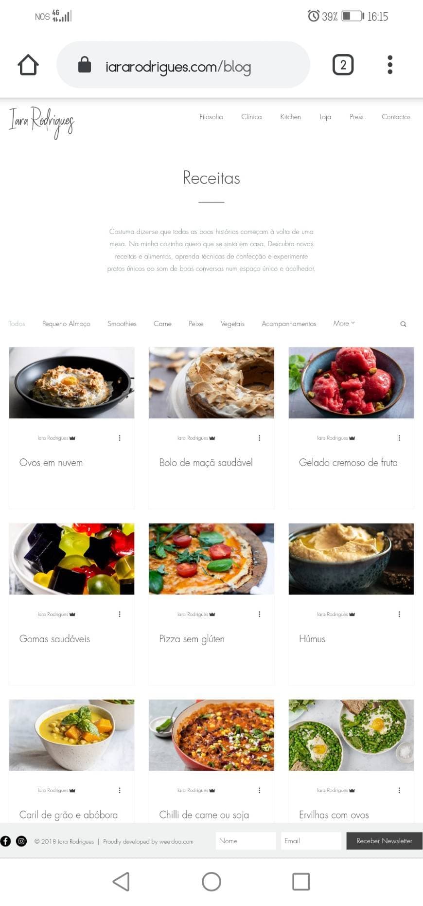 Moda Blog de uma nutricionista. Receitas saudáveis 