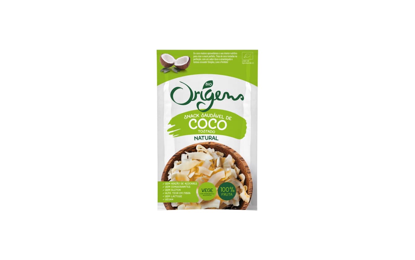 Producto Lascas de Côco Origens Bio