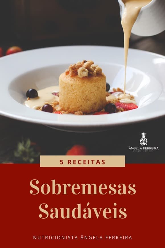 Producto 5 Receitas de Sobremesas Saudáveis  