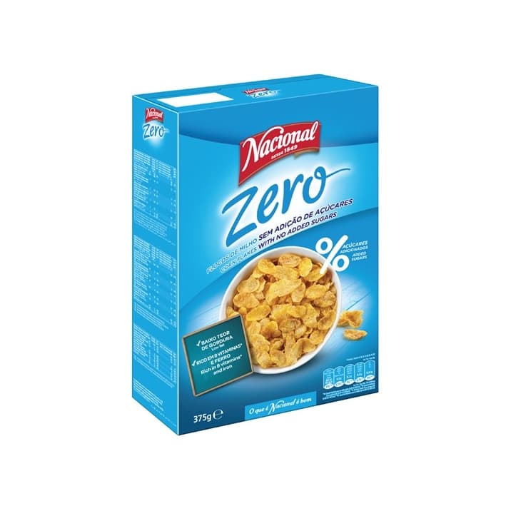 Producto Corn Flakes sem adição de açúcar 