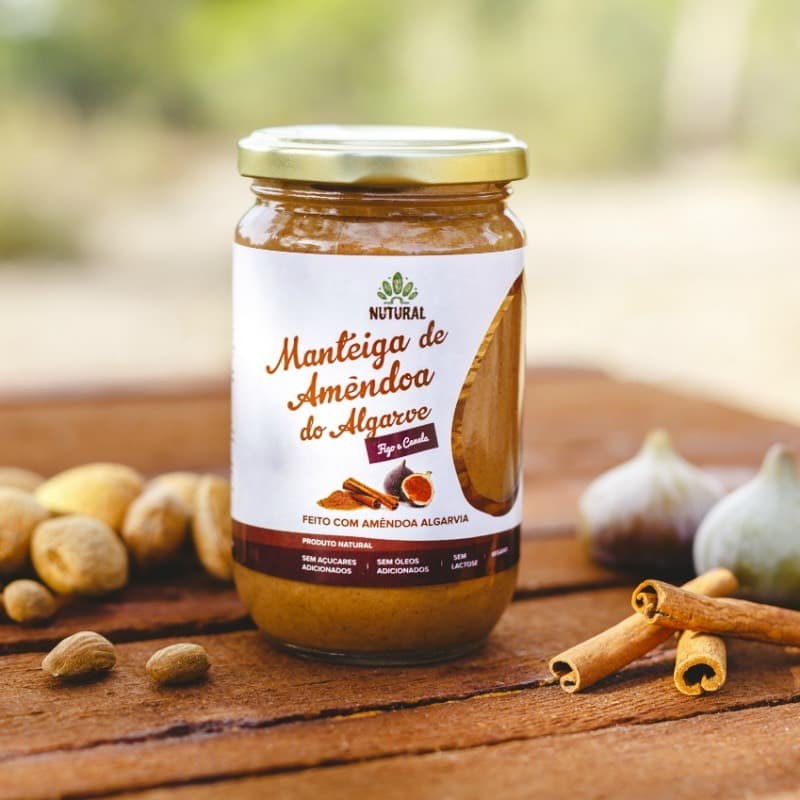 Producto Manteiga de Amêndoa Figo e Canela