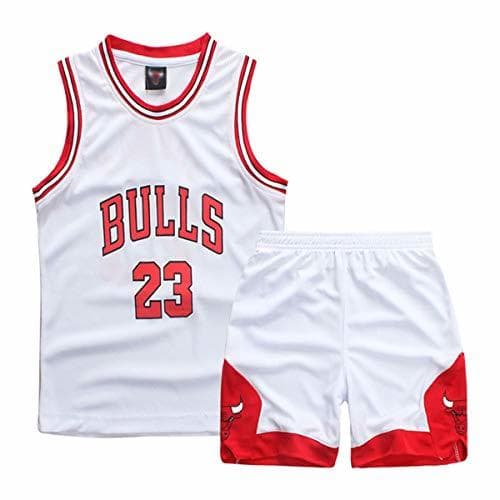 Producto Herren NBA Michael Jordan # 23 Chicago Bulls Baloncesto Trikot Retro Gimnasio