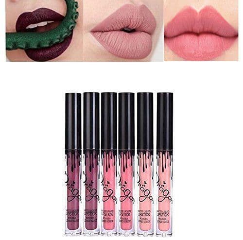 Belleza Hosaire 6 pcs Set of 3 Colors Madly MATTE Lipgloss Bold Vivid