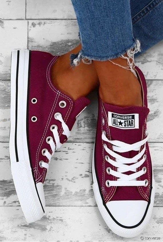 Producto Converse All Star bordeuax 