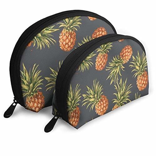 Place Maquillaje Bolsa galería piña cáscara portátil Maquillaje Caso para niñas Vacaciones 2