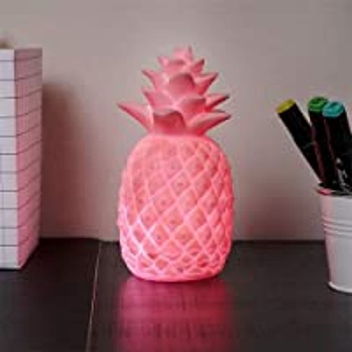 Producto Lampara LED con Forma de piña para niños Infantil Rosa