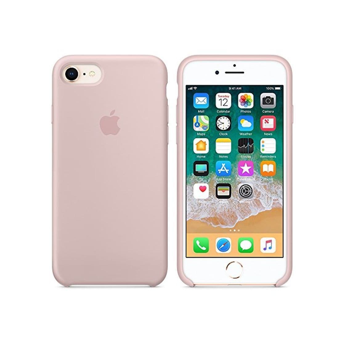 Producto Funda para iPhone 7/8 Carcasa Silicona Suave Colores del Caramelo con Superfino