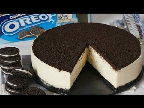 Fashion TARTA DE OREO CASERA SIN HORNO - Cocina Fácil