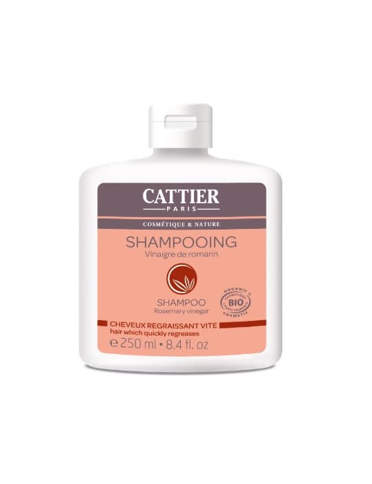 Belleza Cattier - Champú Cabello graso con vinagre de romero