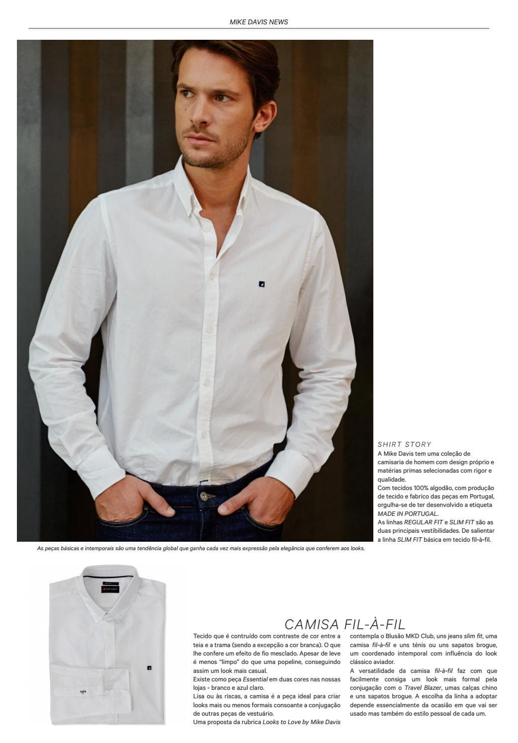 Moda Camisa Mike Davis