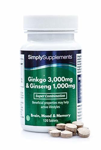 Producto Ginkgo Biloba y Ginseng Coreano