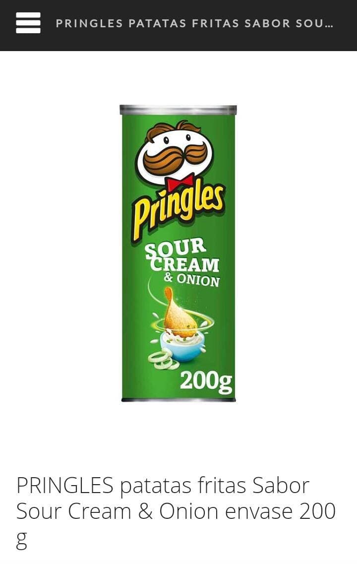 Product Pringles verdes