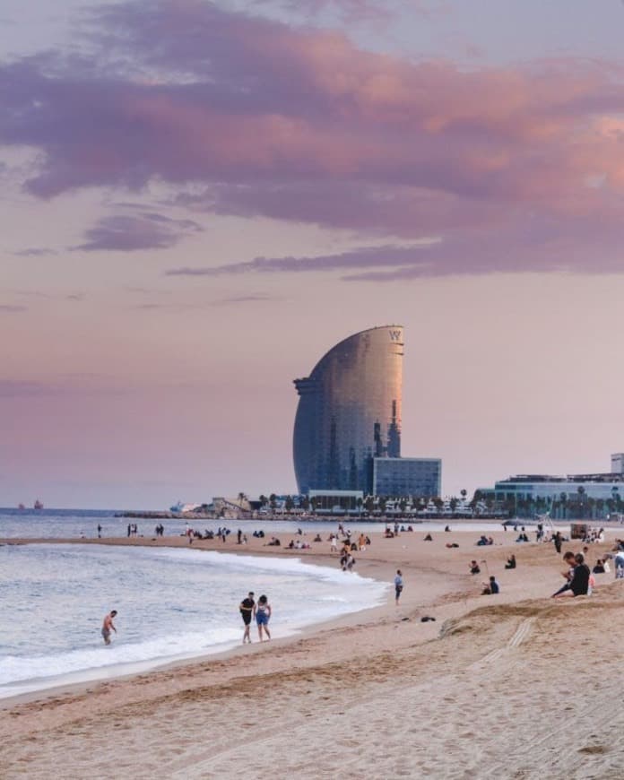 Place Playa de la Barceloneta