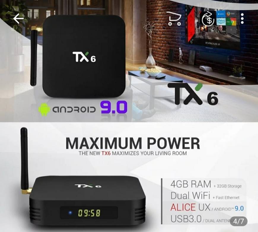 Product TV box android