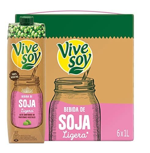 Producto Vivesoy - Bebida de Soja Ligera - Paquete de 6 x 1