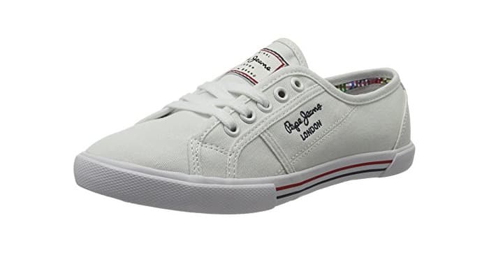 Product Pepe Jeans London, Zapatillas Mujer, Blanco