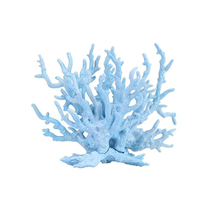 Product Fdit Acuario Plástico Artificial Planta Decoraciones Coralinas de Tanque de Pescados en