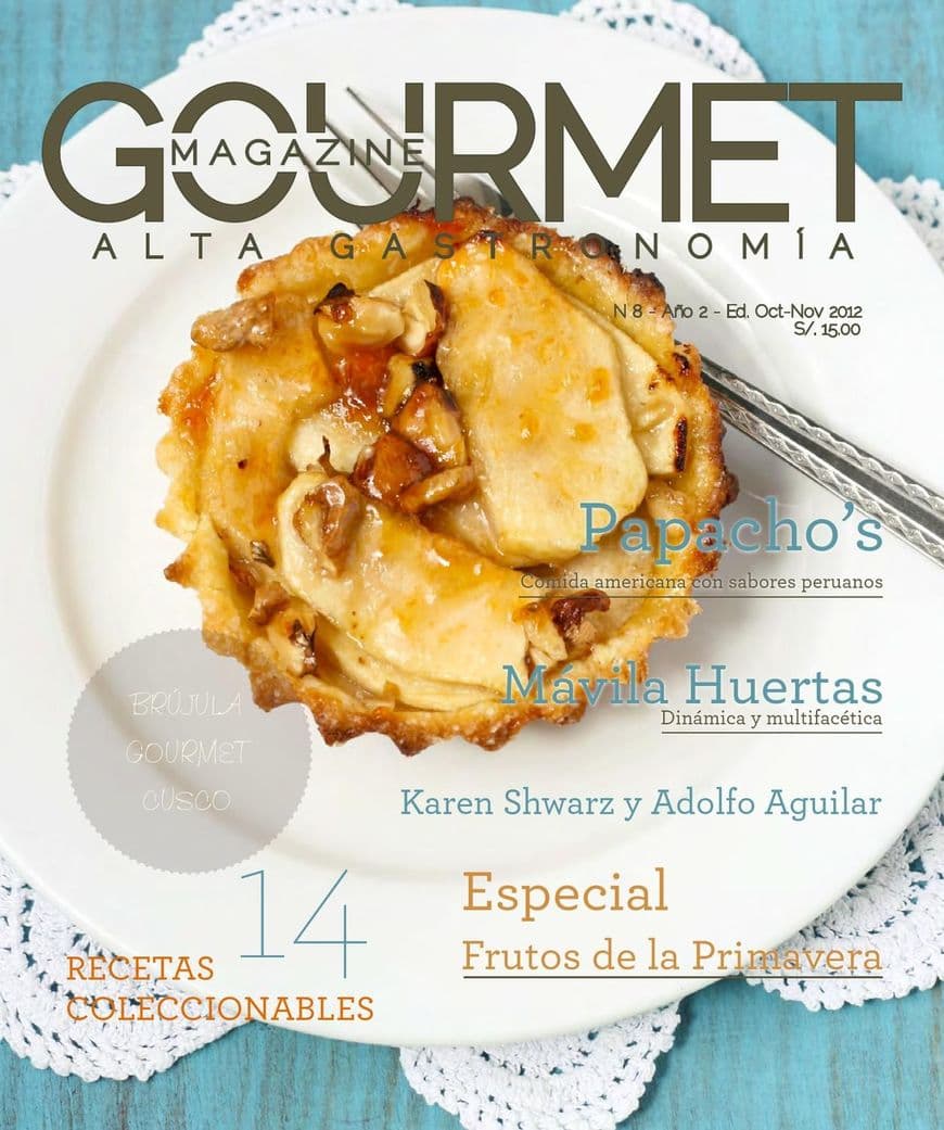 Fashion REVISTA GOURMET EDICION 8 | Revistas de cocina, Cocina ...