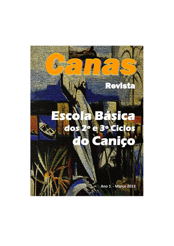 Product Revista Canas Escola do Caniço