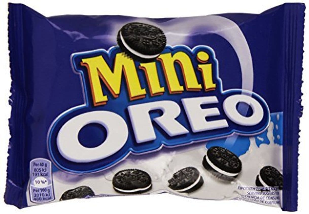 Product Oreo mini galletas relleno de chocolate(40 g)