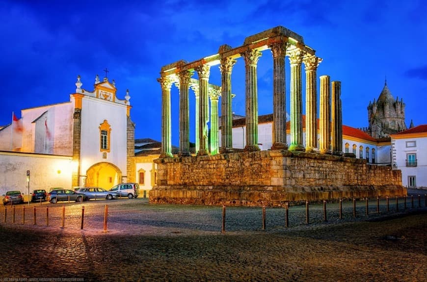 Lugar Templo romano de Évora