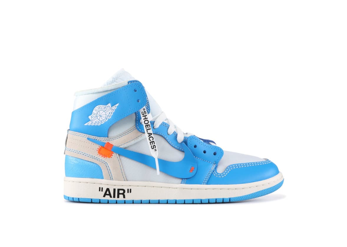 Fashion Jordan 1 Retro High UNC 'Off White'