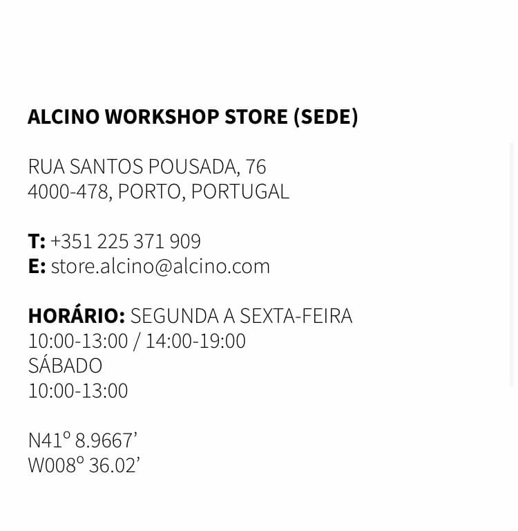 Moda ALCINO WORKSHOP STORE