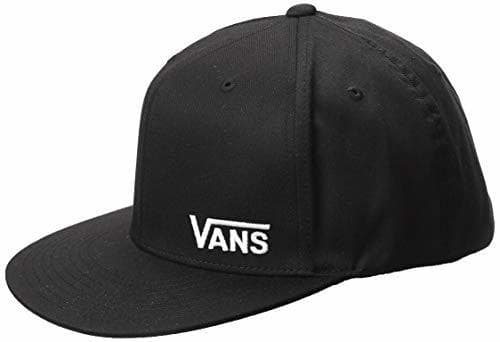 Moda Vans Court Side Hat Gorra de béisbol, Negro