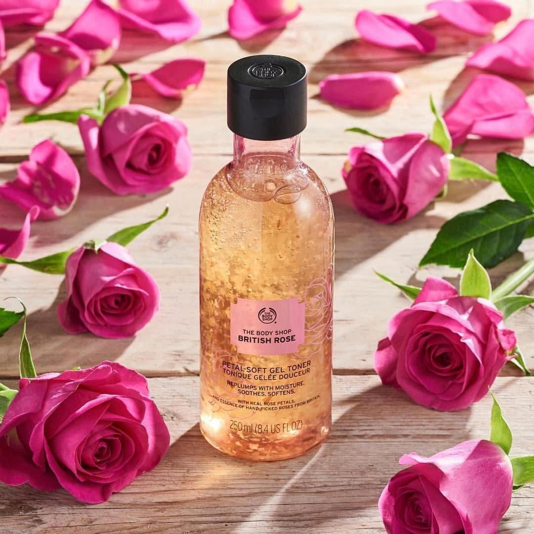 Fashion British Rose Petal-Soft Gel Toner