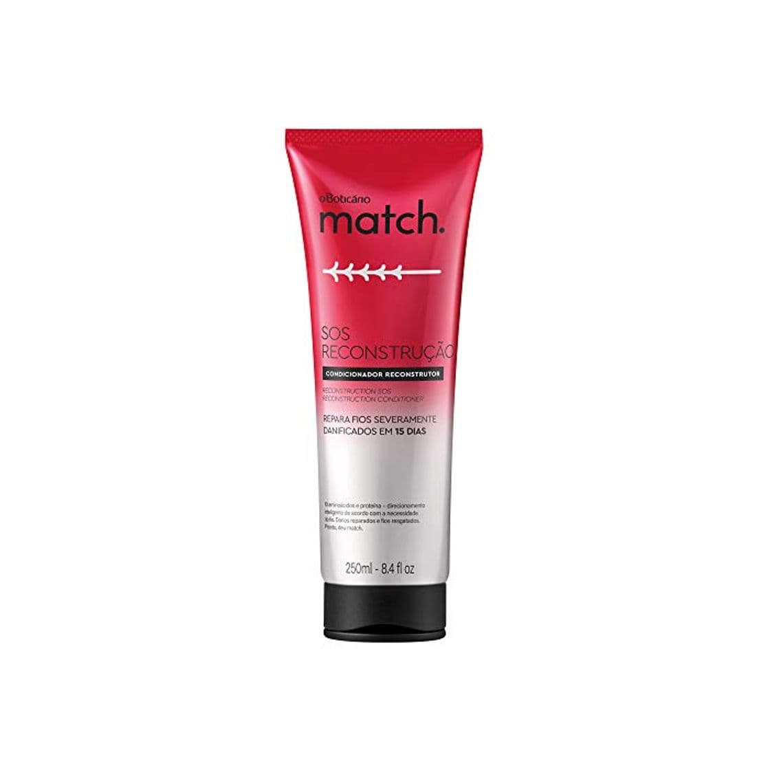 Product O BOTICARIO MATCH SOS RECONSTRUCCIÓN ACONDICIONADOR 250 ML