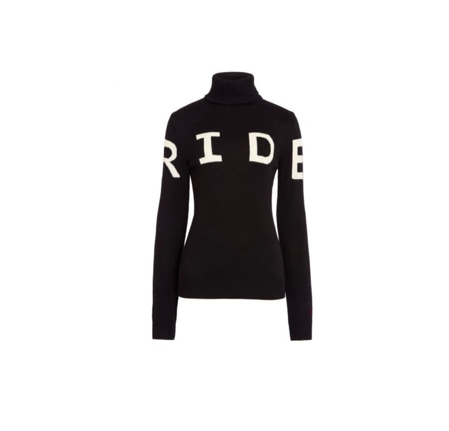 Product WOMEN’S MERINO WOOL RIDE II SWEATER BLACK