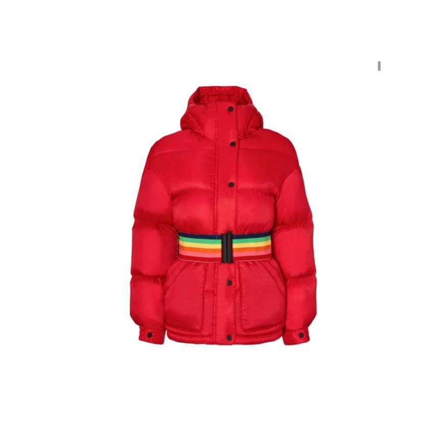 Product WOMEN'S PADDED OVERSIZE PARKA JACKET RED