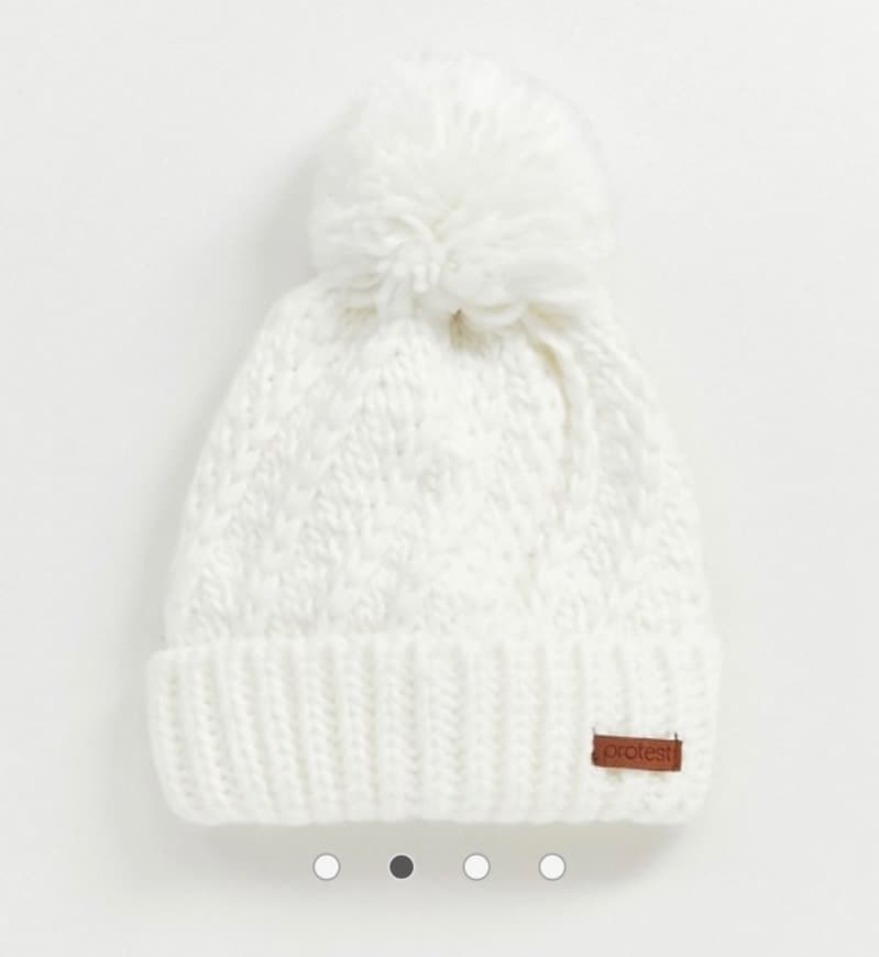 Producto Beanie blanco 