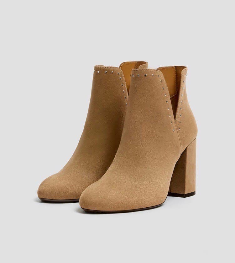 Fashion Botins em camel